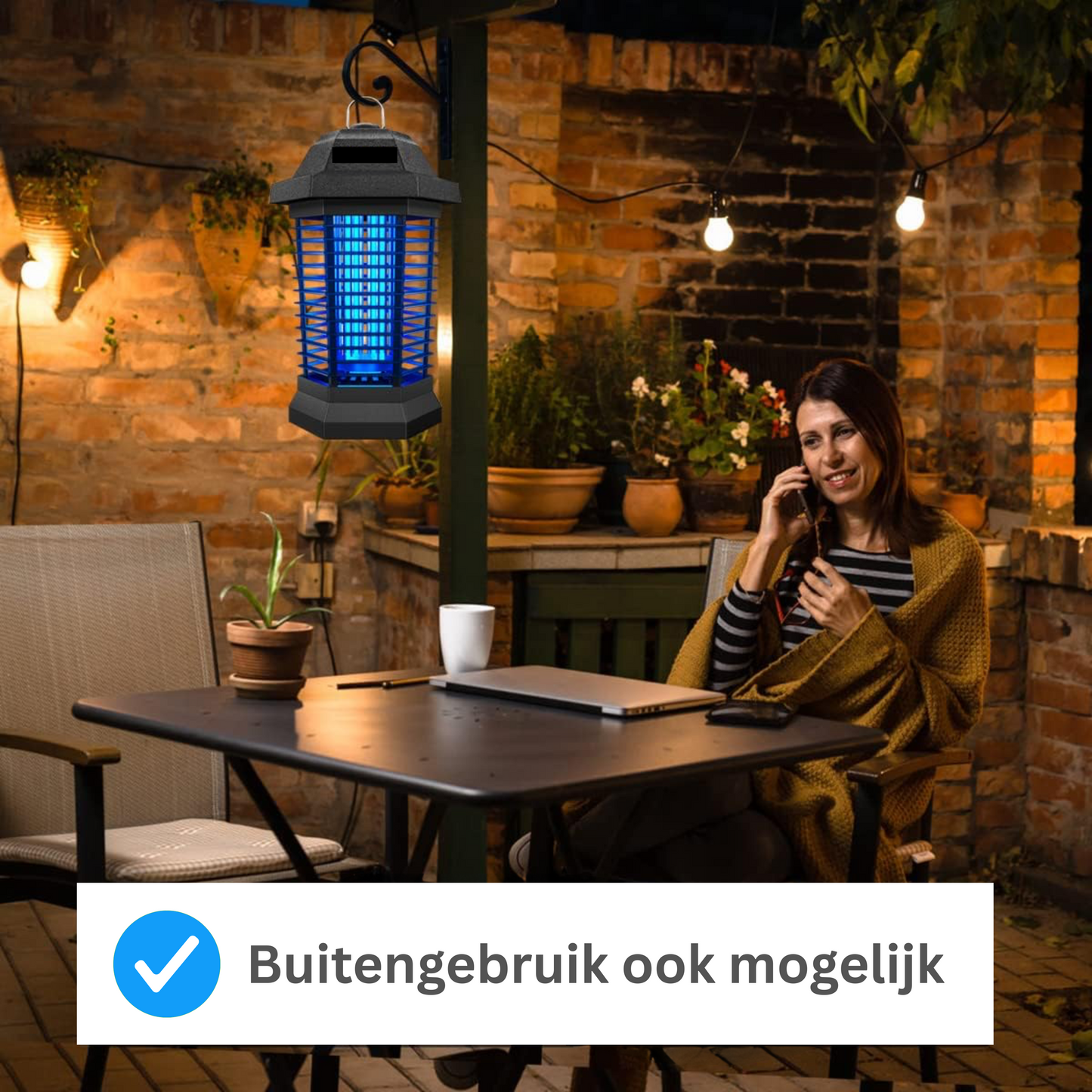 ZapGuard™ – repels unwanted insects