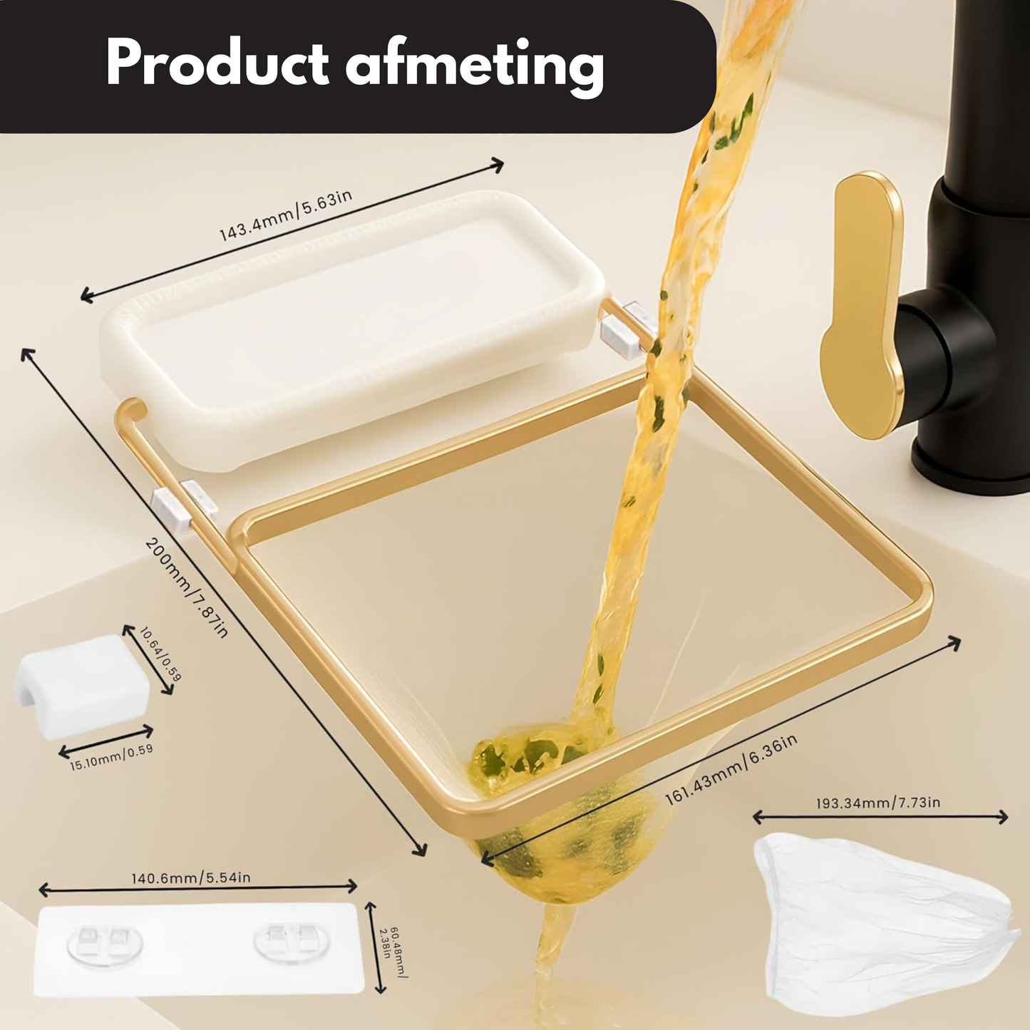 DrainGuard™ – protects your drain