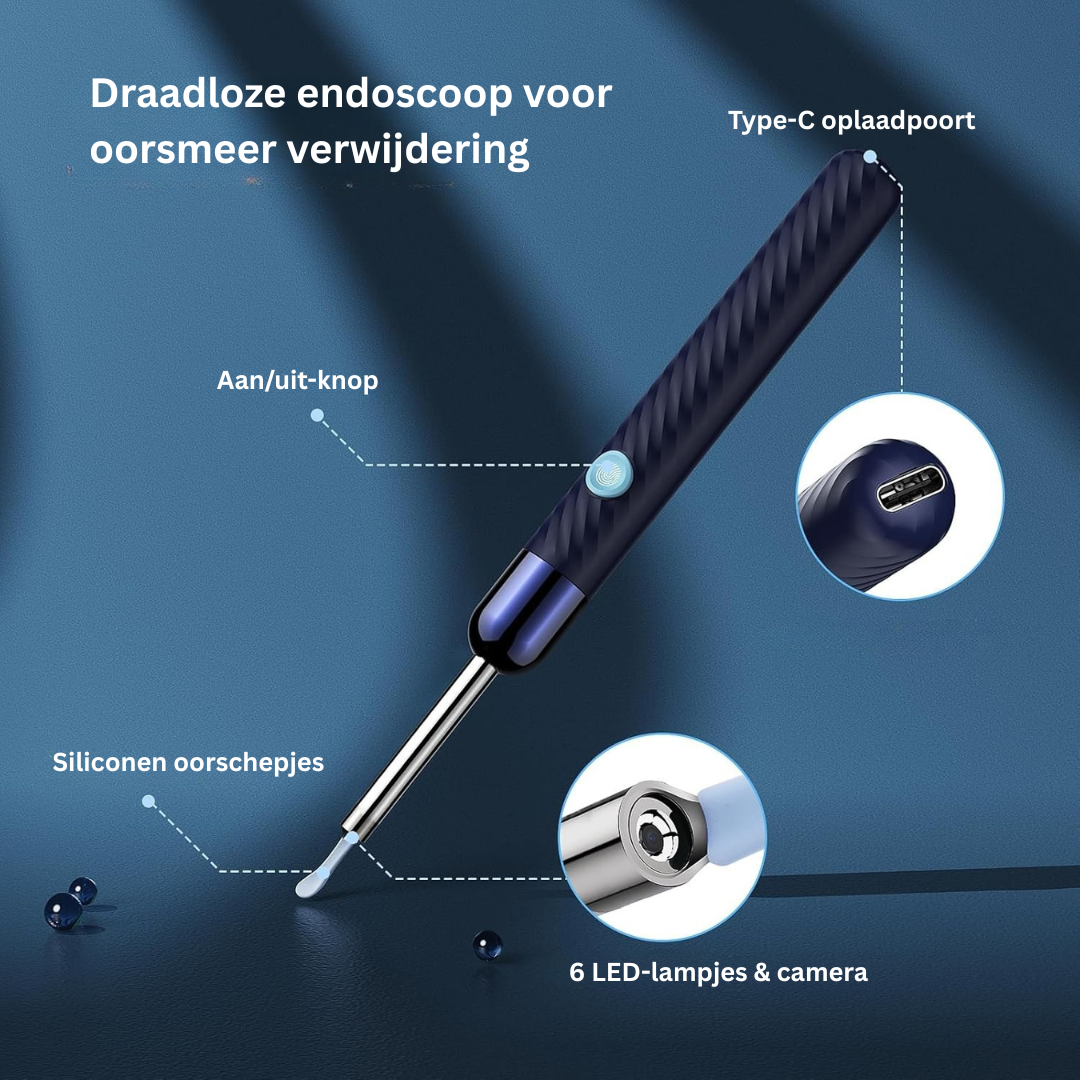 ClearEar Pro™ – Earwax Remover with Camera
